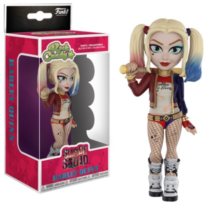 FUNKO ACTION FIGURES FUNKO ROCK CANDY SUICIDE SQUAD HARLEY QUINN FUNKO ACTION FIGURES FUNKO ROCK CANDY SUICIDE SQUAD HARLEY QUINN